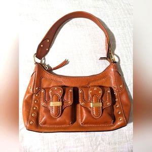 Vintage Brown Leather Michael Kors Bag